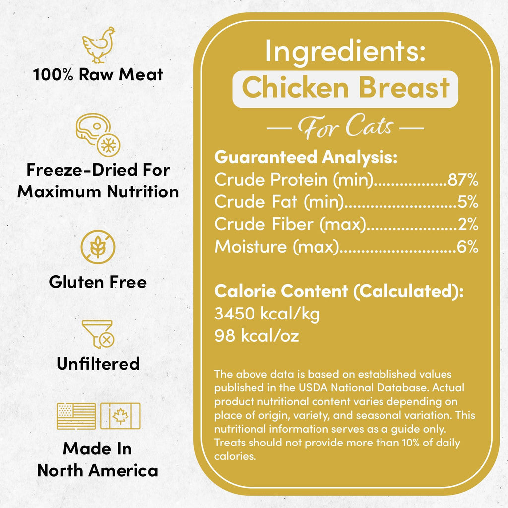Chicken |Freeze-Dried Raw Treats for Cat