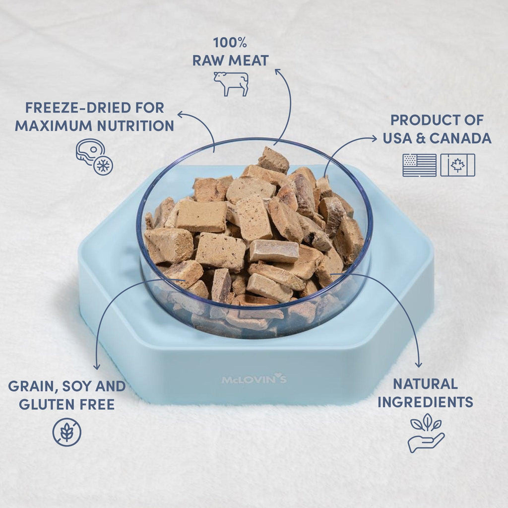 Dog TreatsBeef Liver | Freeze - Dried Raw Dog Treats in Canister