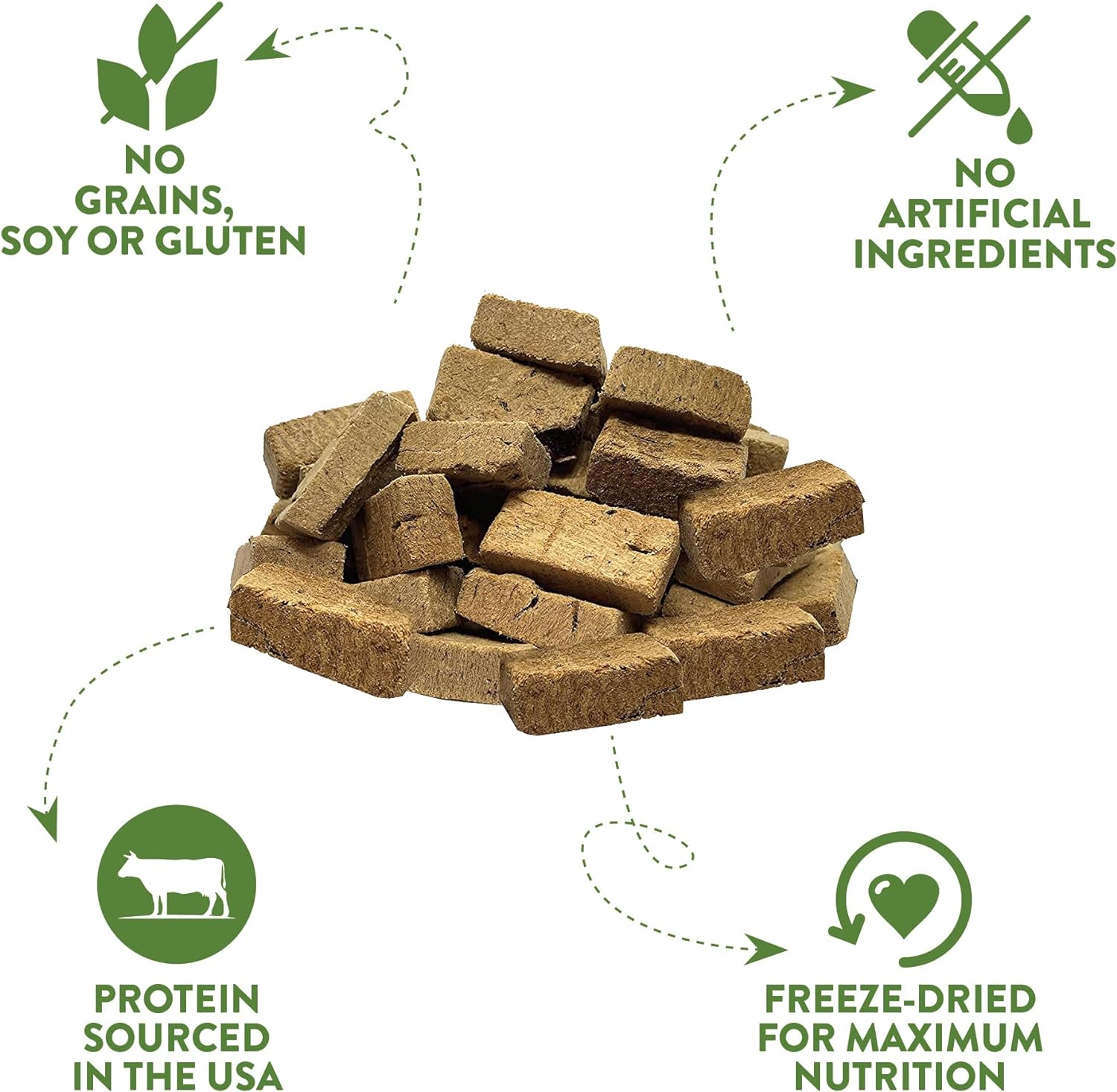 Crumps Dog Treats Visionary Keto Pet Foods Freeze-Dried Dog Food