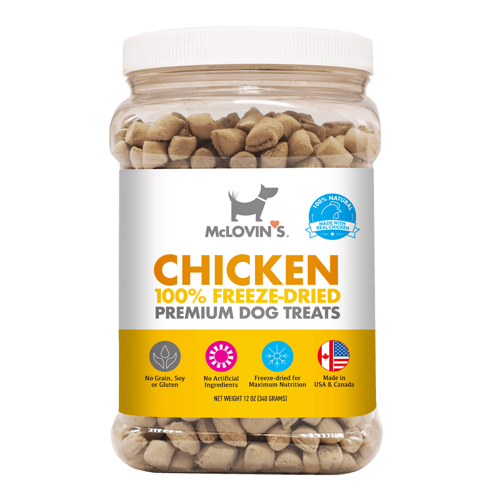 Dog FoodChicken | Freeze - Dried Raw Dog Treats in Jar