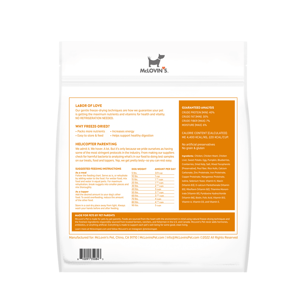 All DogsChicken | Freeze-Dried Raw Dog Meal