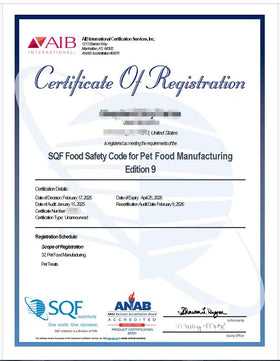 SQF Certified