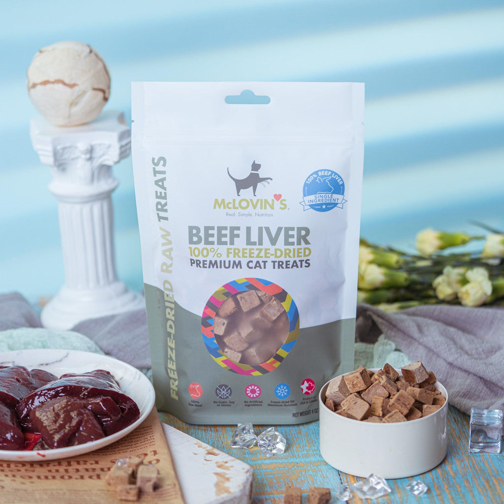 Cats FoodBeef Liver |Freeze-Dried Raw Treats for Cat